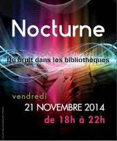 Nocturne: du bruit dans les bibliothèques