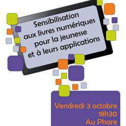 Sensibilisation aux livres numériques pour la jeunesse et à leurs applications